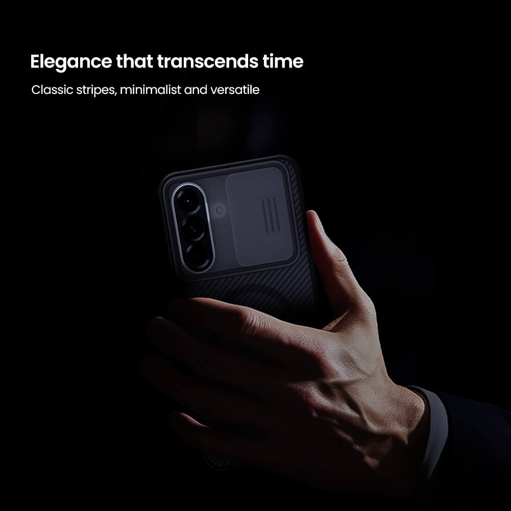 Чехол-крышка NILLKIN для Samsung Galaxy A57 (серия CamShield Pro Magnetic case Clear version)